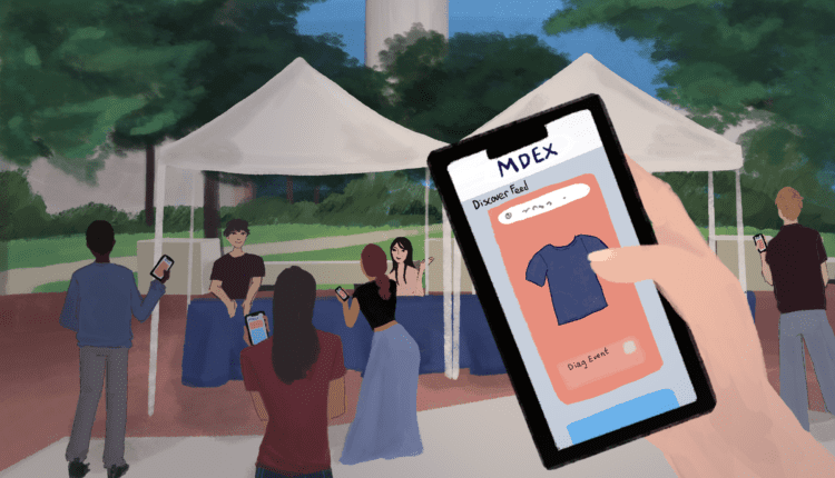 MDex app shows UMich students free food and merch on campus