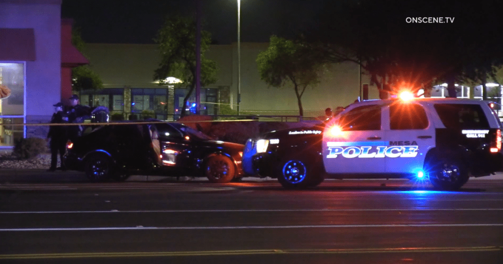 Man Arrested Following High-Speed Chase, Police Collision in Mesa