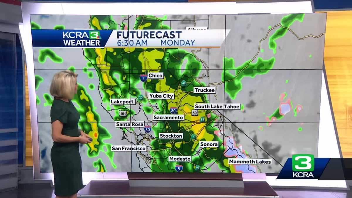 Latest Forecast: Rain and Snow Totals & Timing in California
