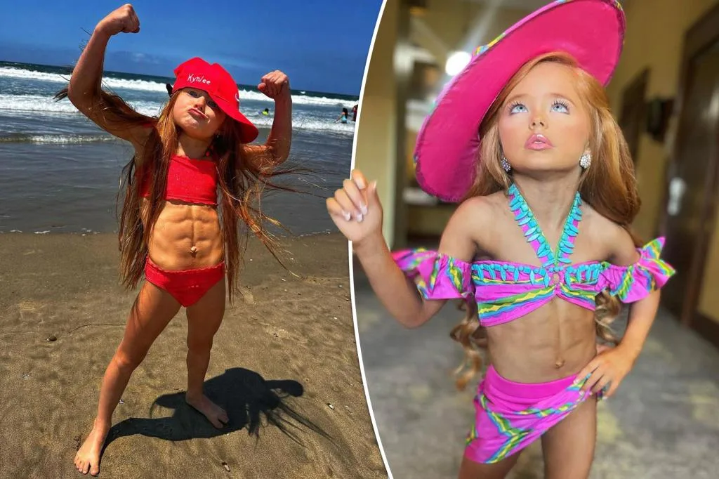 7-Year-Old Beauty Queen Flaunts Stunning 6-Pack Abs