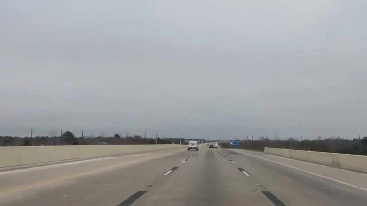 Freeze Impacts Traffic and Driving Conditions