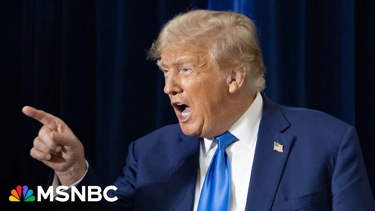 Trump Trials Shape 2024 Race Discussion – MSNBC