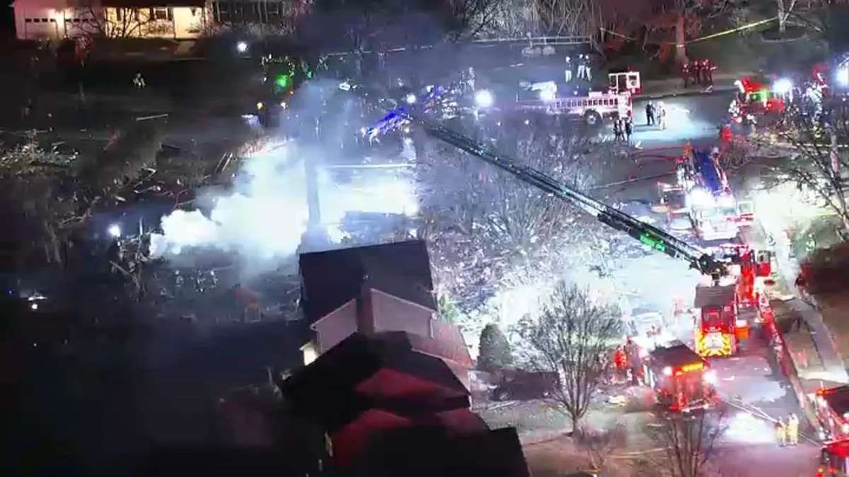 Loudoun County House Explosion: 1 Dead, 9 Injured – NBC4 Washington