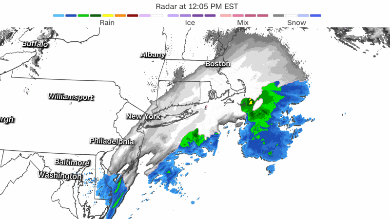 Heavy Snowfall in New York City and Northeast from Nor’easter
