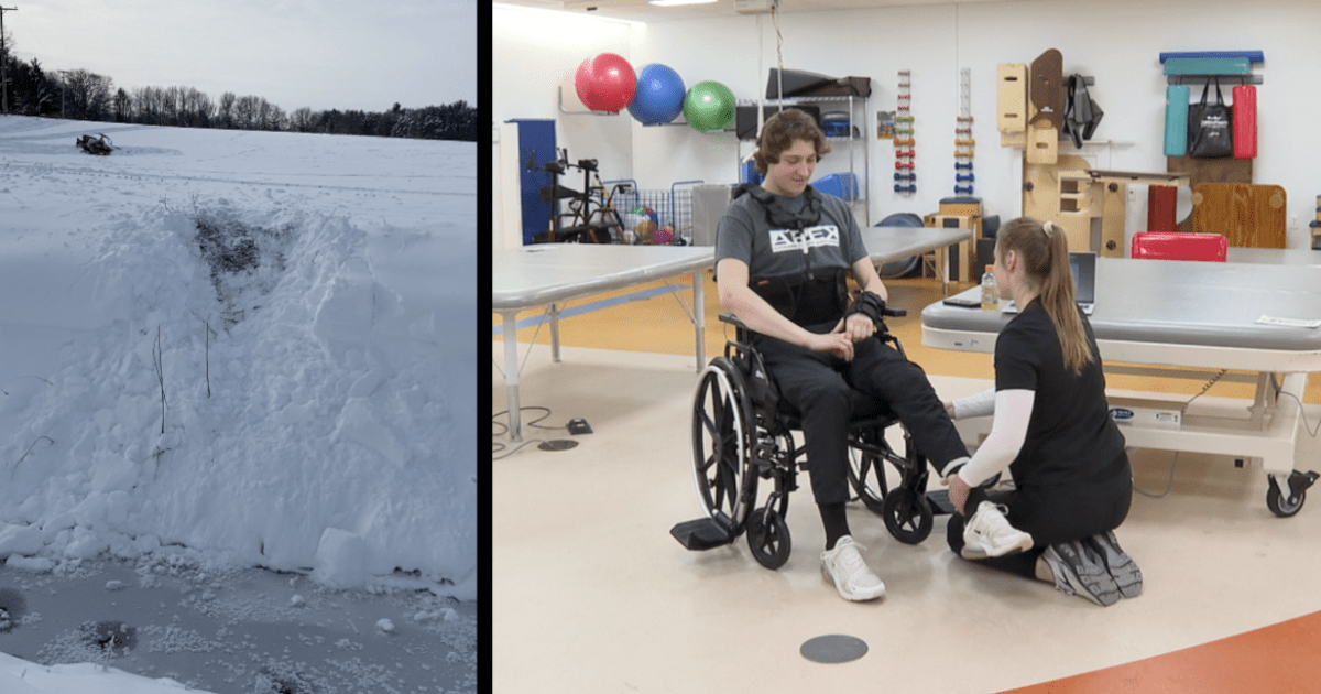 Greenville Man Paralyzed in Snowmobile Crash