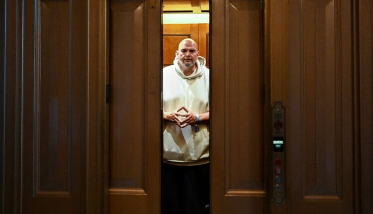 Fetterman, Flashing a Sharper Edge, Keeps Picking Fights With the Left