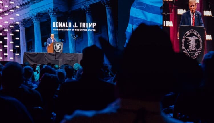 Accepting N.R.A. Endorsement, Trump Pledges to Be Gun Owners’ Ardent Ally