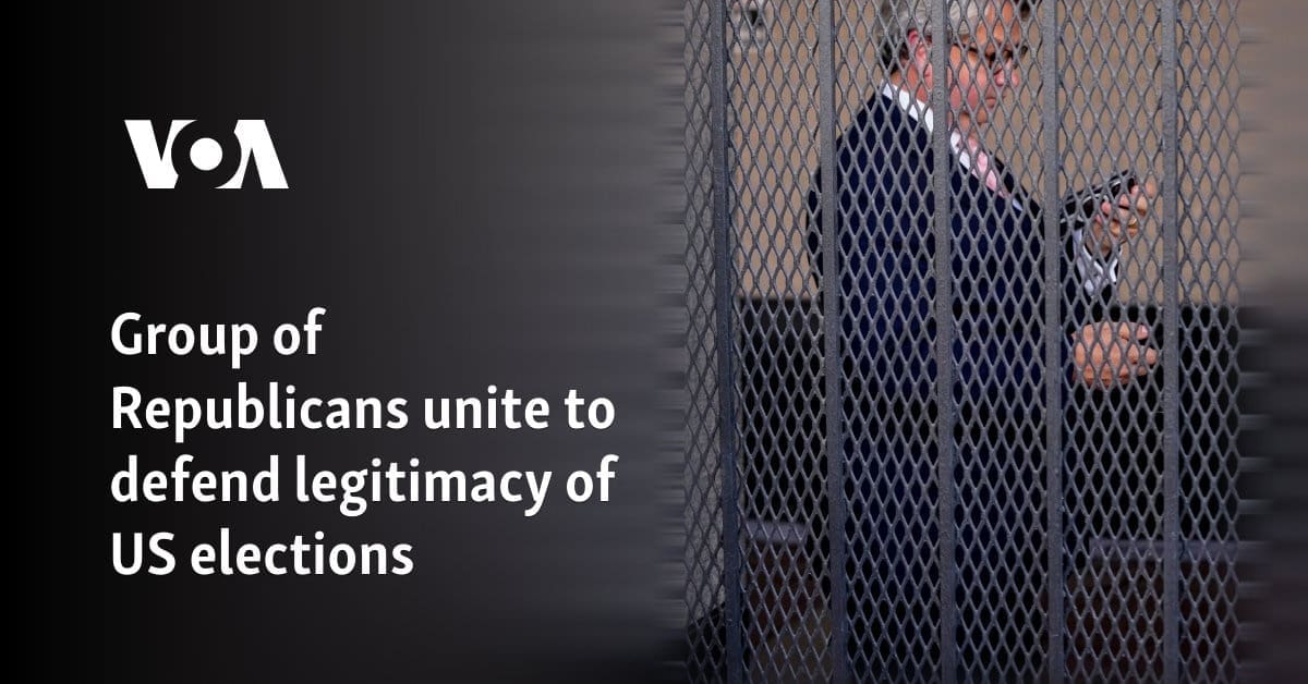 Republican Group Bands Together to Uphold Integrity of US Elections