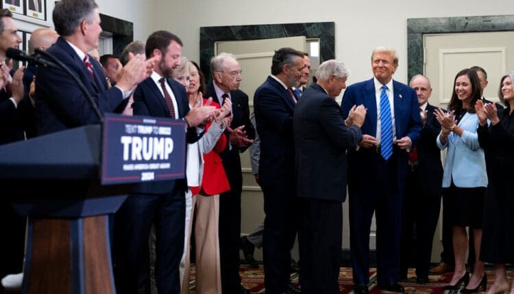 Trump Returns to Washington With Renewed Grip on the G.O.P.