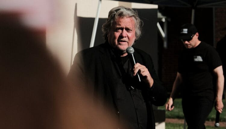 Steve Bannon Plans to Record His Podcast and Then Report to Prison