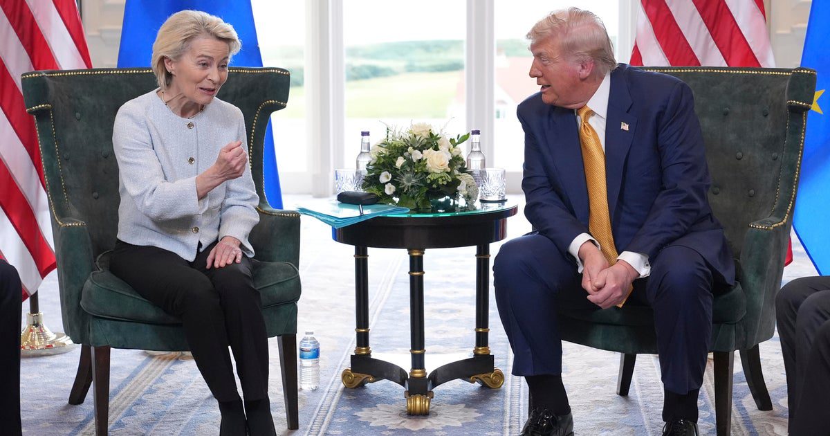 US and EU Reach Trade Deal After High-Stakes Scotland Meetings: Trump