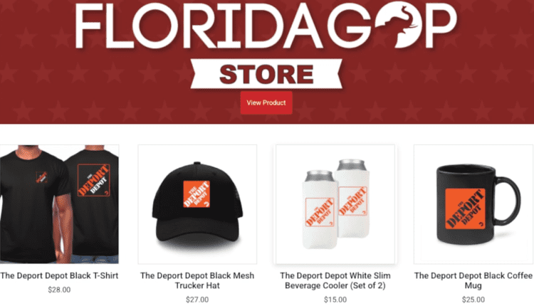 Florida GOP removes new immigration merch after Home Depot objects - Tampa Bay Times