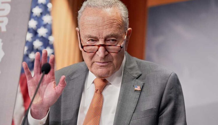 Senate heads home with no deal to speed confirmations as irate Trump tells Schumer to 'go to hell' : NPR