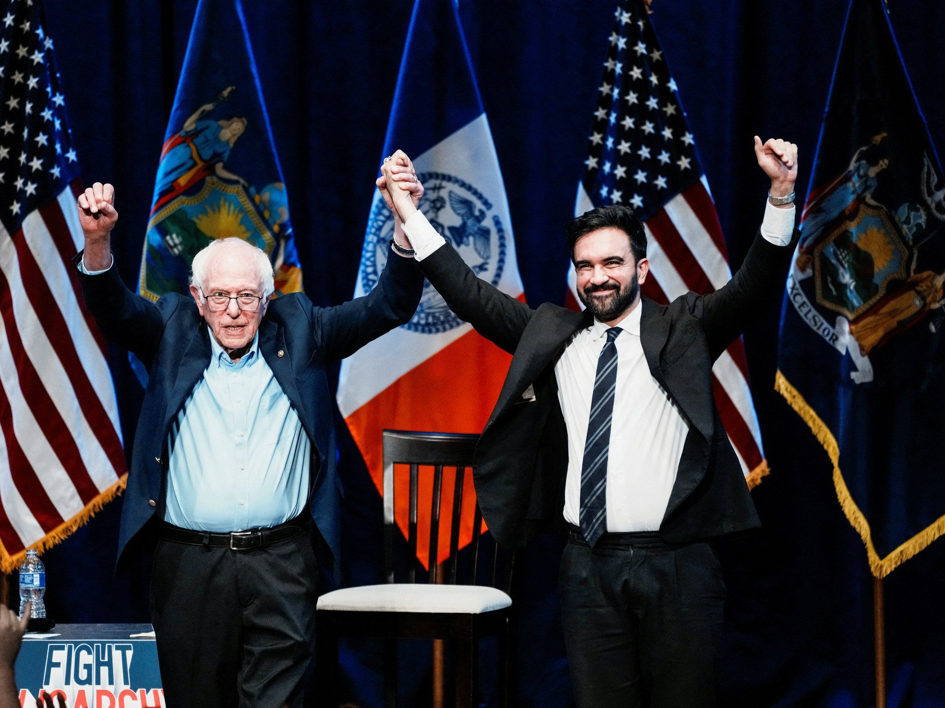 Sanders and Mamdani Advocate for Progressive Change at Brooklyn Town Hall
