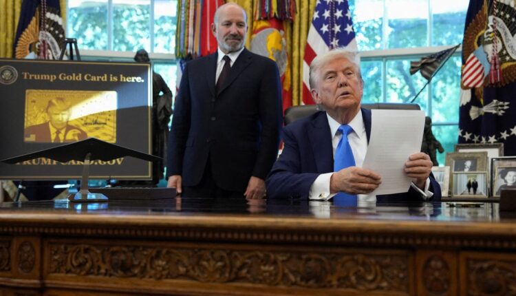 Trump offers $1 million 'gold cards,' creates $100,000 H-1B visa fee
