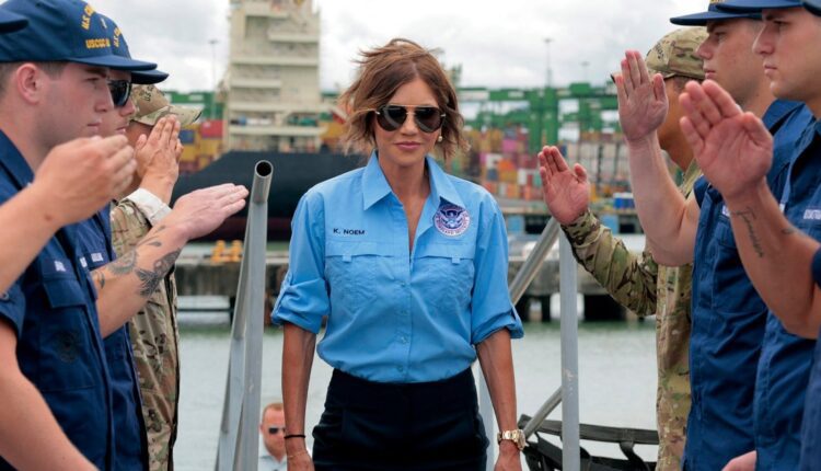 Kristi Noem says Coast Guard members will get paid during shutdown