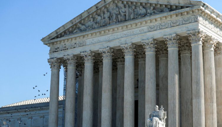 FILE PHOTO: The United States Supreme Court building is seen in Washington
