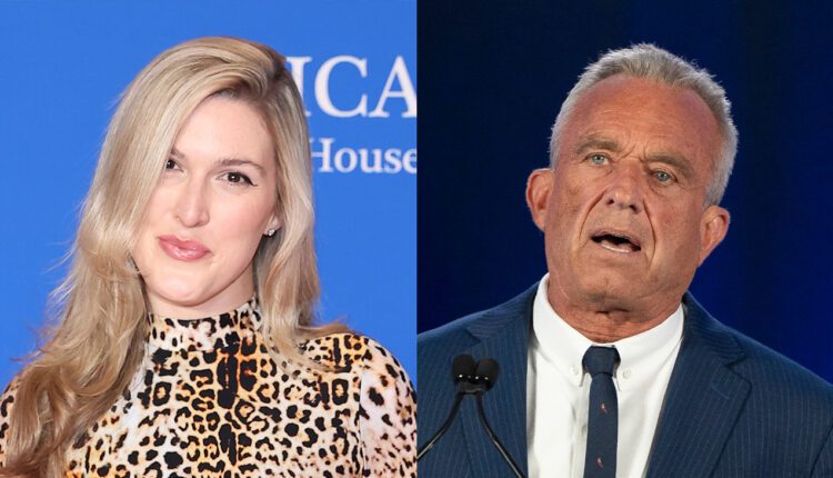 Olivia Nuzzi and Robert F. Kennedy Jr.