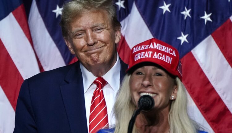 Trump fight with Marjorie Taylor Greene is part of larger MAGA tension : NPR