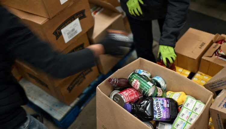 Rising prices and government cutbacks leave food banks struggling nationwide