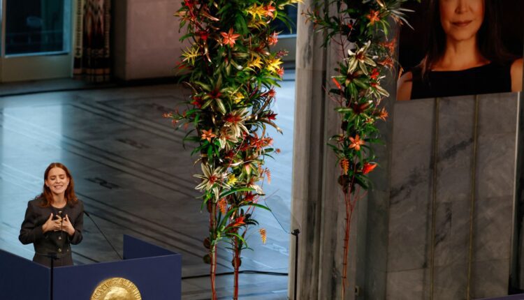 Daughter of Venezuela’s Machado accepts Nobel Peace Prize on her behalf | Politics News