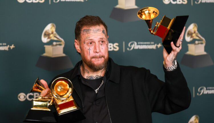 Jelly Roll Addresses Politics at Grammys, Says He'll Speak Out 'Soon'