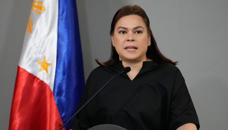 Philippine VP Sara Duterte announces run for president in 2028 | Politics News