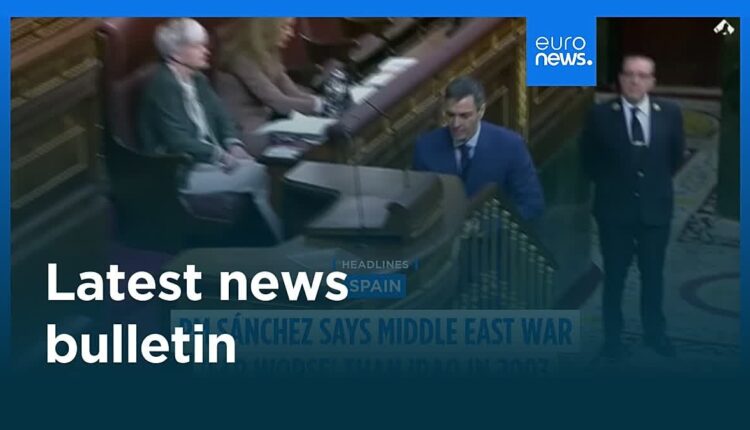 Video. Latest news bulletin | March 25th, 2026 – Evening