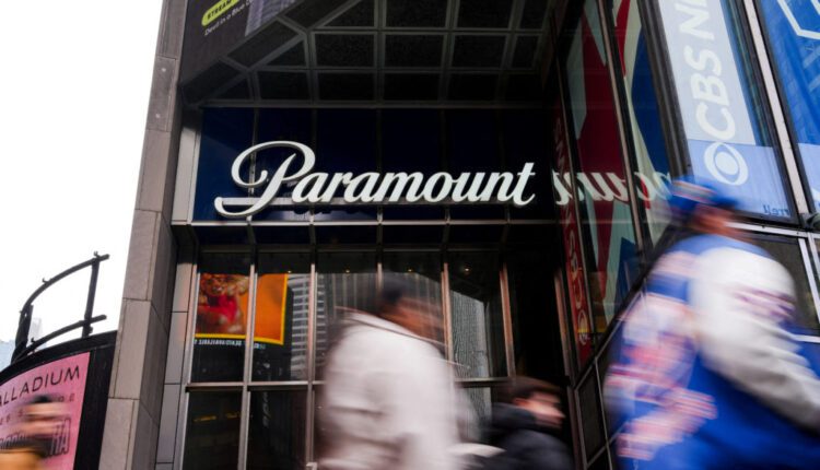 FILE PHOTO: Paramount office in New York City