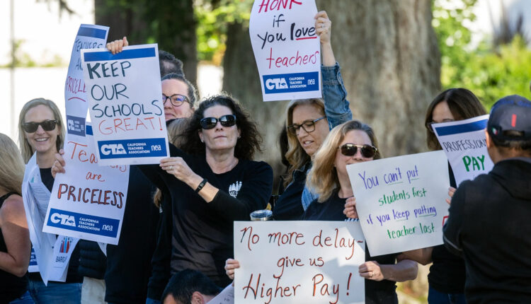 Two huge CA unions clash over money, political clout
