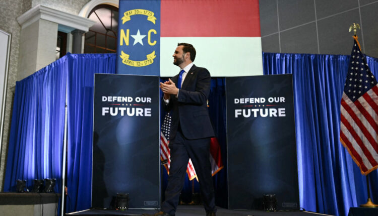 WATCH: Vance speaks at GOP midterm election rally in North Carolina