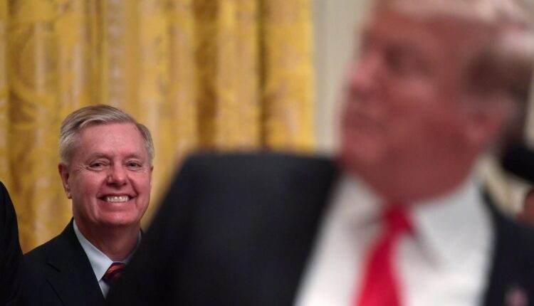 Trump signs Russia sanctions bill championed by Lindsey Graham