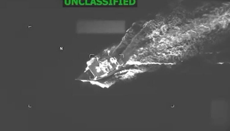 4 killed in U.S. strike on alleged drug-smuggling boat in Caribbean, Pentagon says